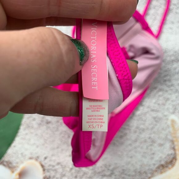 Victoria’s Secret hot pink bikini top - Picture 4 of 6